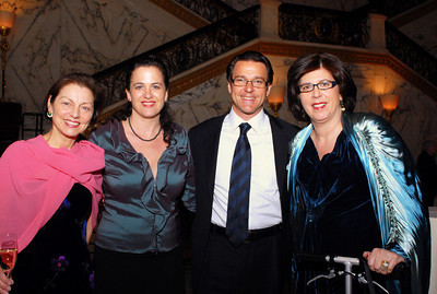 Board Chair Betty Eveillard, Julie and Nathan Gunn, Artistic & General Director Francesca Zambello